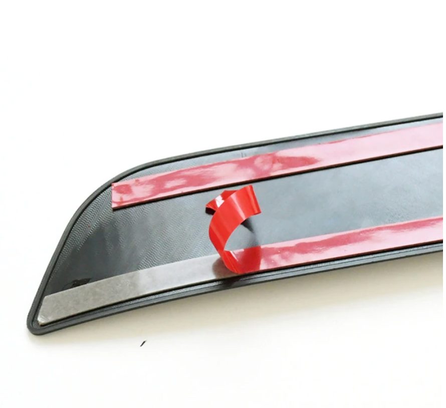 Rear door sill decoration sticker