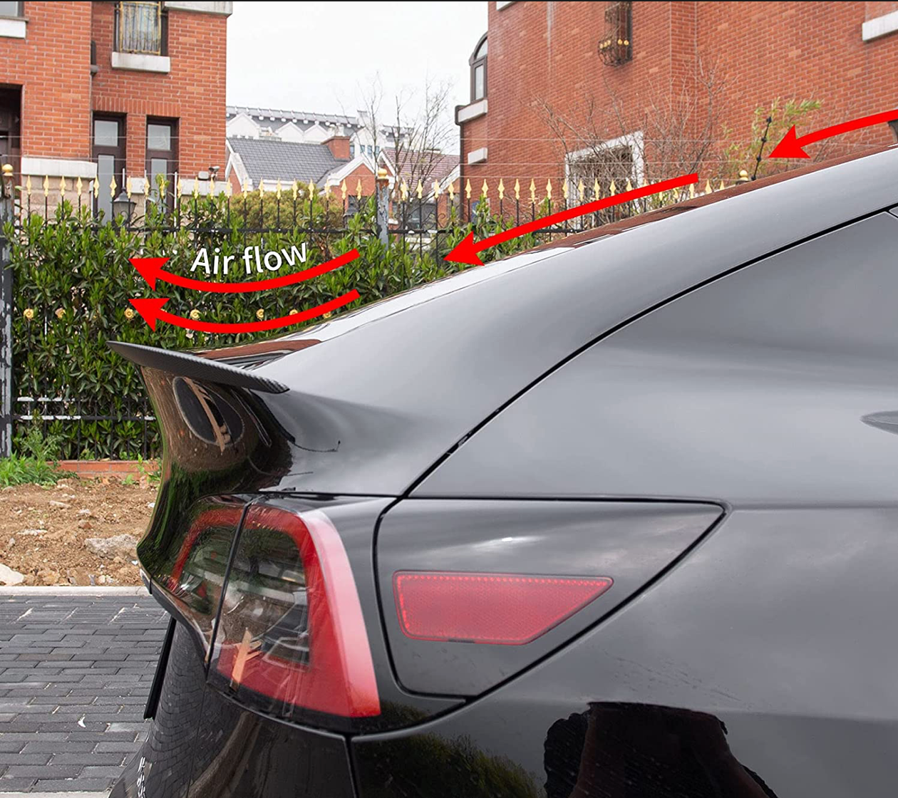 Model Y Real Carbon Fiber Spoiler