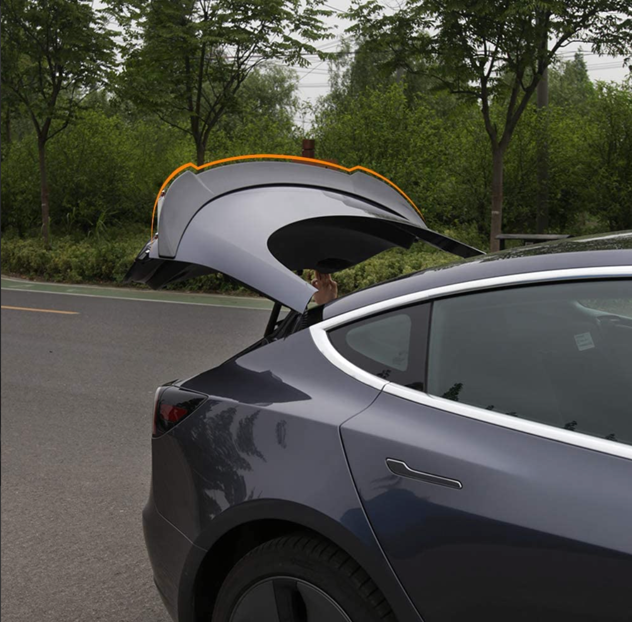 Tesla Model 3 Sporty Spoiler