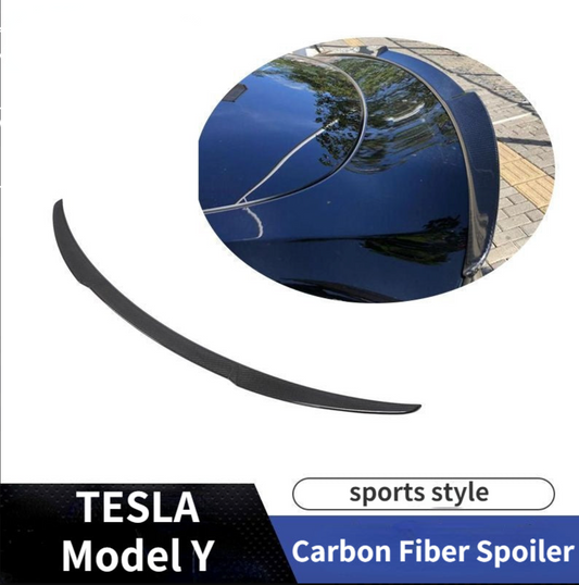 Model Y Real Carbon Fiber Sport-Style Spoiler