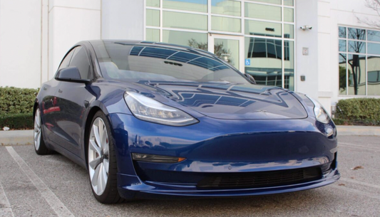 Tesla Model 3 Three-stage Front Bumper Lip Kit