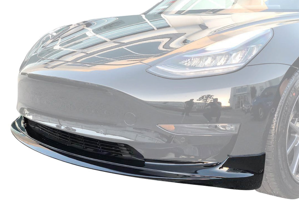 Tesla Model 3 Three-stage Front Bumper Lip Kit