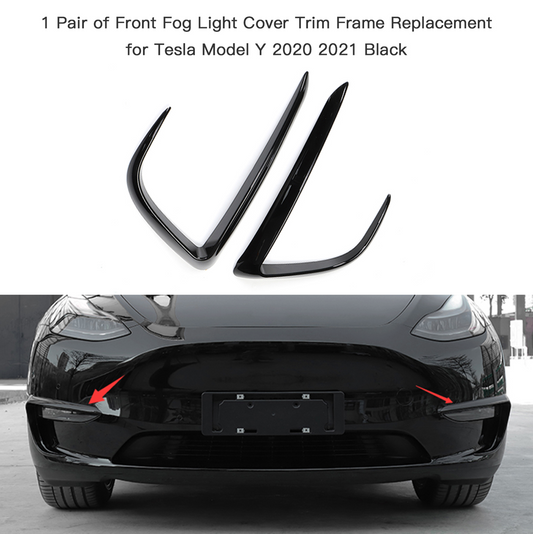 Tesla Model Y Front Fog Light Spoiler