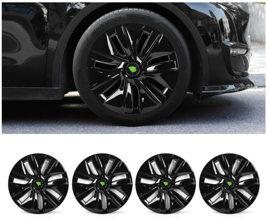 Tesla Model Y Black Wheel Covers