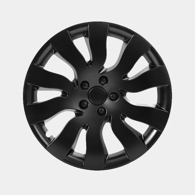 Tesla Model 3 Hubcaps 18" Matted black Rim Wheel Cover Trim